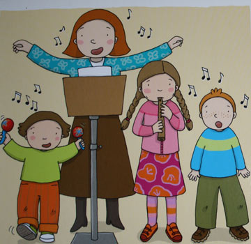 dirigente-met-kinderen-maken-muziek-in-de-kerk-IMG 7908