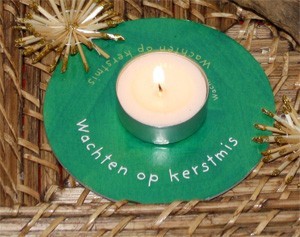 wachten op kerstmis advent