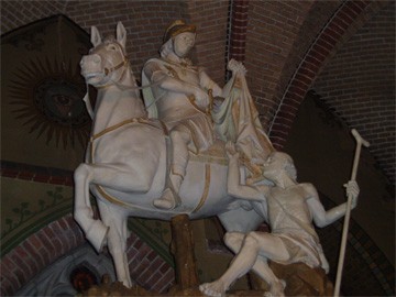 St.Maarten beeld (Kathedraal Groningen) St.Maarten beeld (Kathedraal Groningen)