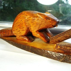 houten bever