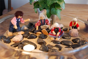 aanpakken overzicht + poppetjes aanpakken overzicht + poppetjes