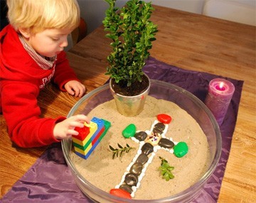 stgl palmzondag bouwen 'kruis'