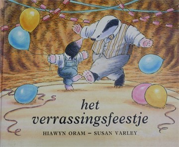 Het verrassingsfeestje voorkant prentenboek