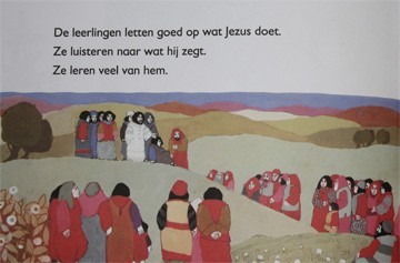 Jezus en zijn leerlingen, kijkbijbel