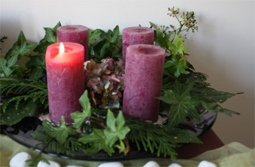 Advent 1e zondag NZW adventskrans Advent 1e zondag NZW adventskrans