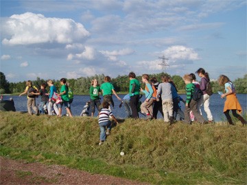 avondvierdaagse, langs het water