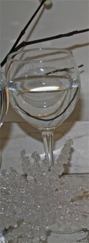 glas met kristal glas met kristal