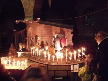 kerststal kerk kerststal kerk