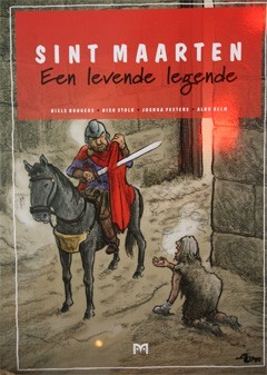 Sint Maarten, een levende legende, stripboek Sint Maarten, een levende legende, stripboek