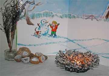 winterkijktafeltje met Bas winterkijktafeltje met Bas