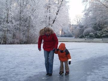 samen schaatsen