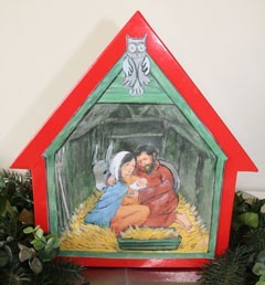 adventshuisje omgedraaid adventshuisje omgedraaid