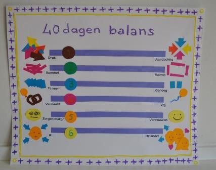 40 dagen balans bord