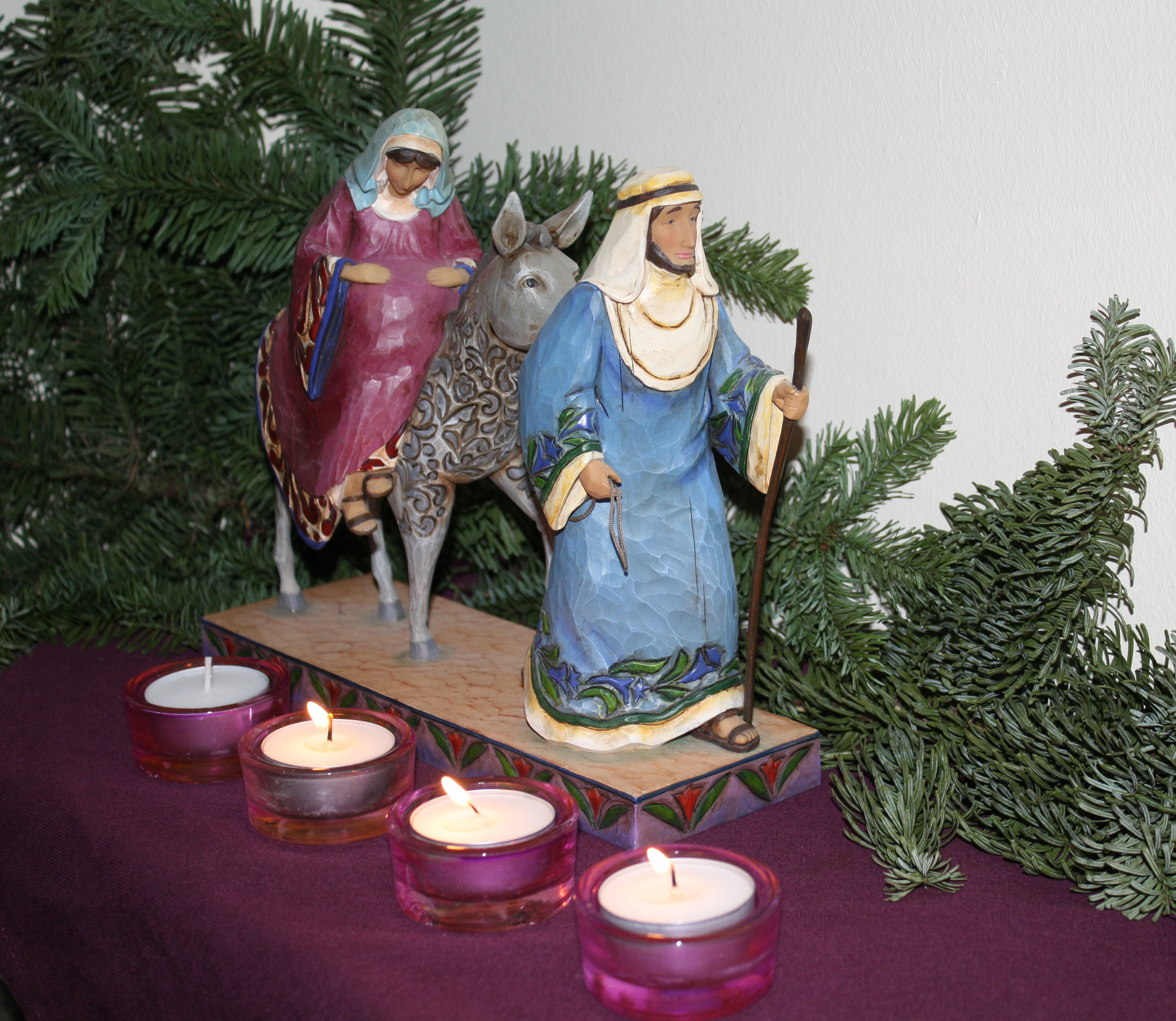 3e advent maria en jozef, ezel IMG 5499