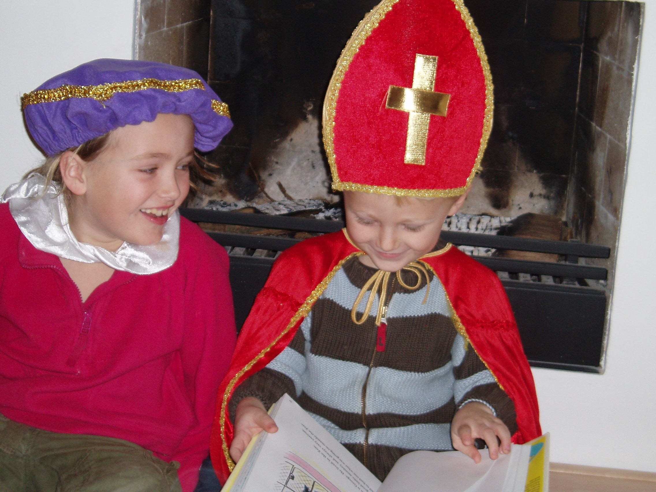 kindersinterklaas en piet dec 2007