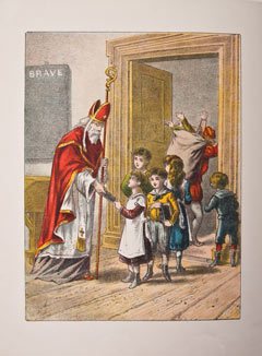 Sinterklaas-deur
