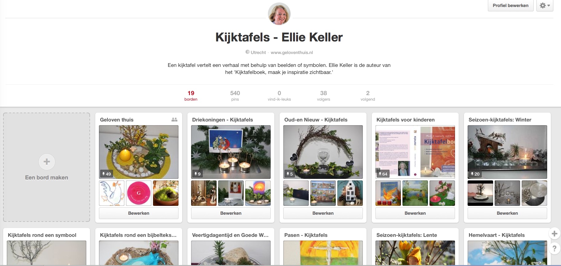 pinterestpagina kijktafels