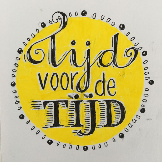 klok tijd voor de tijd