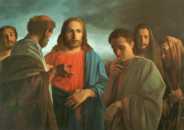 Christ and the rich young man AN