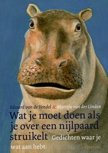 cover wat je moet doen als je over een nijlpaard