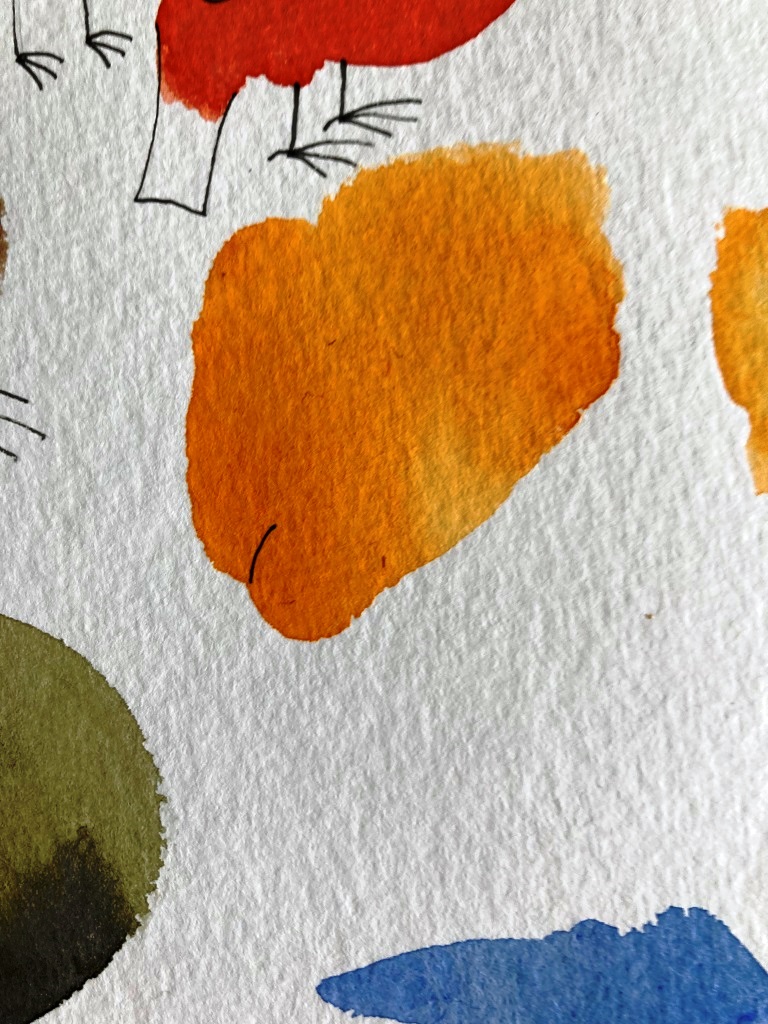 Oranje vogel 1