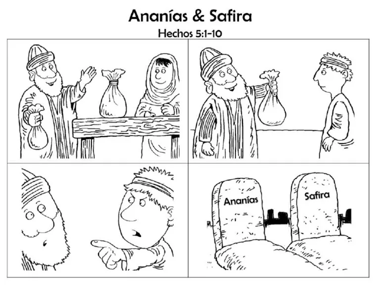 annanias en safira