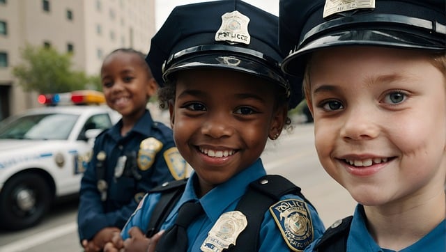 ai generated kinderen politie