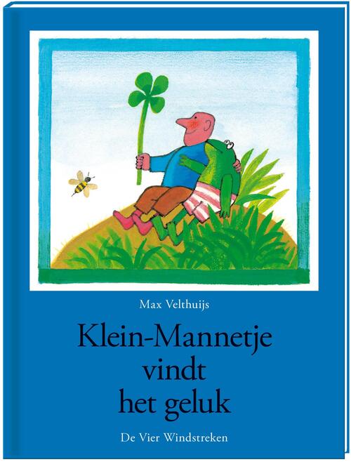 KLein mannetje vindt het geluk voorkant