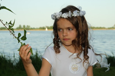 meisje communie